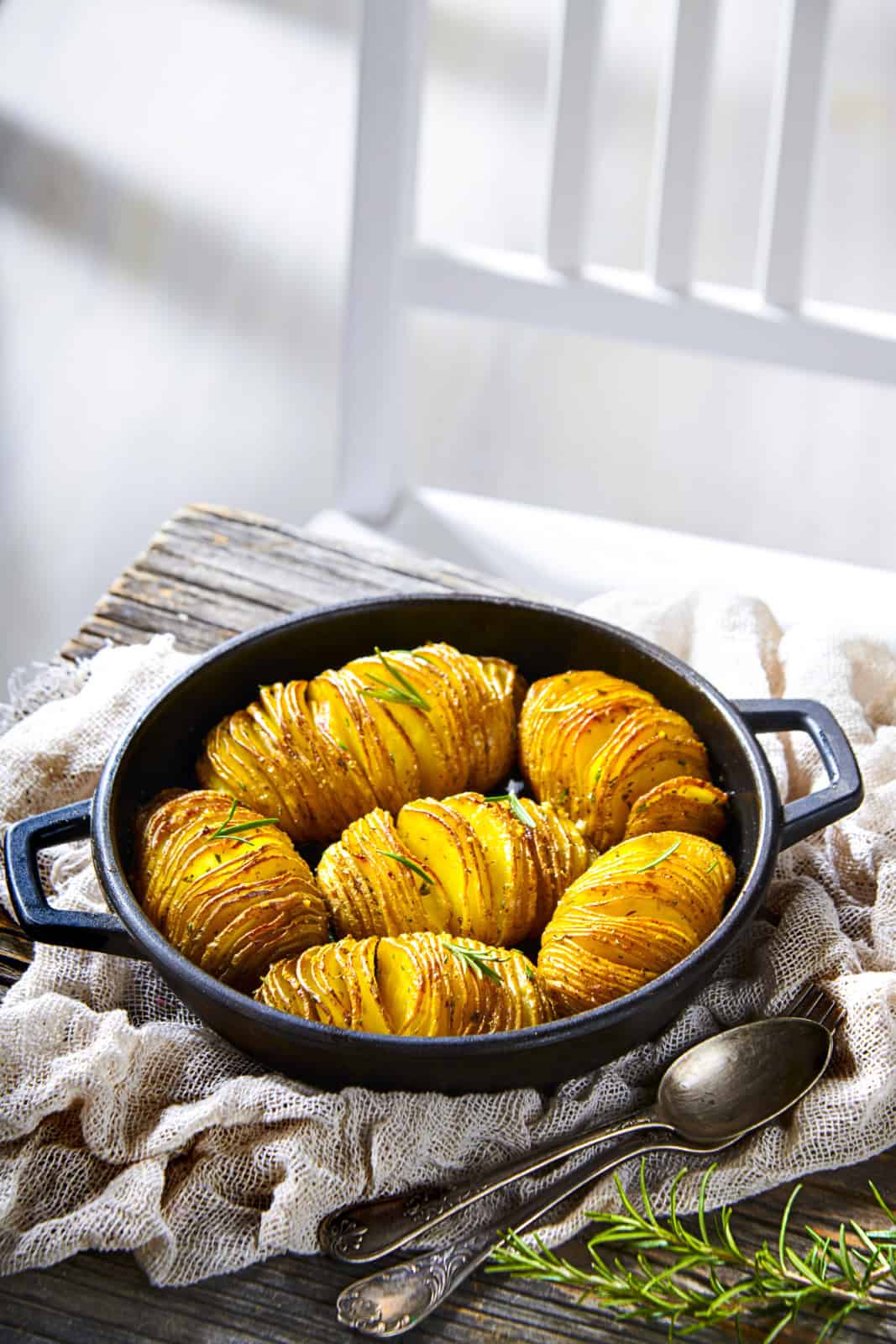 Food photography patate